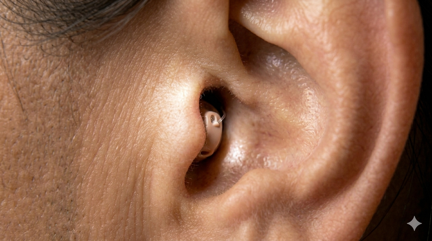 CIC hearing aid