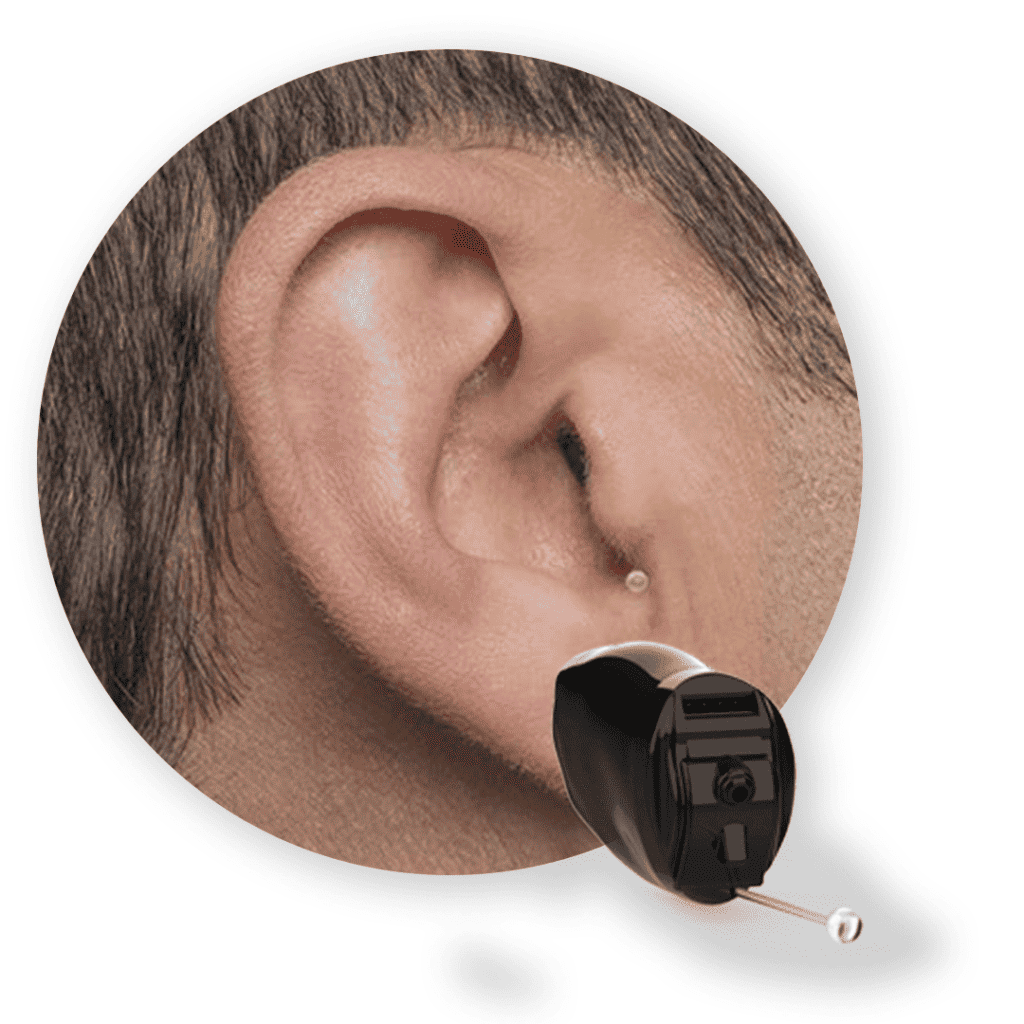 IIC hearing aid
